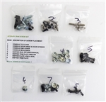 1968 - 1972 Chevelle Console Housing Assembly Hardware Screws Set