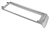 1966 - 1967 Chevelle Console Upper Rear Chrome Section