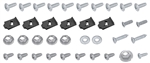 1966 - 1967 Chevelle Console Screw Hardware Kit