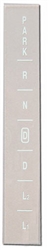 Image of 1966 -1967 Chevelle Overdrive Console Shift Indicator Lens, TH700-R4, TH200-4R, 4L60