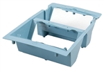 1968 - 1974 Nova Console Gauge Lower Base, Light Blue