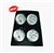 1968 - 1972 Nova Custom Console Gauge Assembly, Round Black Housing