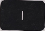 1968 - 1972 Nova Upper Console Shifter Plate Boot Slider Seal, 4-Speed