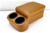 Images of a Nova and Chevelle Universal Custom Bench Seat Center Console with Cup Holders and Padded Arm Rest Door Lid