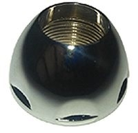 1966 - 1968 Nova Radio Antenna Bezel Nut, Chrome
