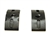 1969 - 1972 Backup Reverse Light Column Switch Mounting Clips, Pair