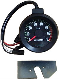 1967 Chevelle 5500 Redline Tachometer with Blinker in Tach