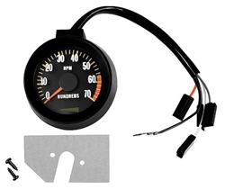 1967 Chevelle 6000 Redline Tachometer with Blinker Turn Signal in Tach