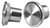 1966 Chevelle Outer Radio Knobs, Pair