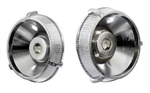1967 Chevelle Inner Radio Knobs, Pair