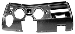 1969 Chevelle Dash Instrument Housing Carrier Bezel, Without AC