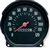 1970 Chevelle Dash Instrument Cluster Speedometer Gauge for Floor Shift, 120 MPH