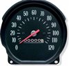 1970 Chevelle Dash Instrument Cluster Speedometer Gauge for Floor Shift, 120 MPH