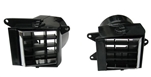 1970 Chevelle Lower Dash Vent Outlet Deflector Assemblies Without Air, Pair