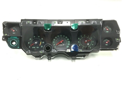 1970 Chevelle Dash Instrument Cluster Set with OE Style Round Gauges, 6500 Redline