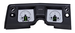 1968 Chevelle Dash Instrument Cluster Gauges Set, HDX : Speedometer, Tachometer, Oil Pressure, Water Temp, Voltmeter and Fuel