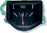 1966 - 1967 Chevelle Dash Instrument Cluster Gauge, FUEL / GAS