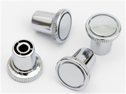 1968 - 1972 Chevelle Kick Panel Air Vent Pull Knobs, 4 Piece Set