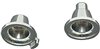 1970 - 1972 Chevelle Radio Knobs Tone Control Back Fillers, for Round Gauge Dashes, Pair