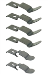 1970 - 1972 Chevelle Dash Pad Mounting Clip Set, 6 Pieces