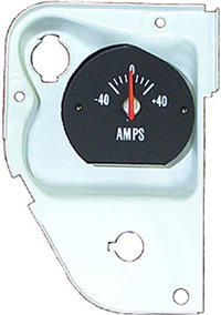 1971 - 1972 Chevelle Amp Guage (Super sport) (with Bracket) (Features Correct White Markings)(EXTERNAL REGULATOR ONLY), Each