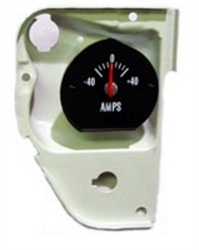 1971 - 1972 Chevelle Amp Gauge (Super Sport) (with Bracket) (Features Correct White Markings)(EXTERNAL REGULATOR ONLY), Each