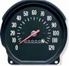 1971 - 1972 Chevelle Dash Instrument Cluster Speedometer Gauge for Floor Shifter, 120 MPH