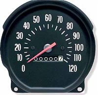 1971 - 1972 Chevelle Speedometer (Super Sport) (Features Correct White Markings), Each