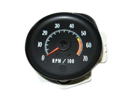 1971 - 1972 Chevelle Super Sport Tachometer, 5500 Redline