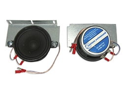 1970 - 1972 Chevelle Dual Front Speaker Dash Stereo Speakers, 30 Watt, Mounts in Original Location, Pair