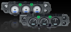 1970- 72 Chevelle SS Instrument Cluster Gauges Set, VHX : Speedometer, Tachometer, Oil Pressure, Water Temp, Voltmeter and Fuel