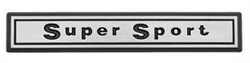 1966 Chevelle Dash Emblem, "Super Sport"