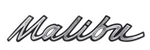 1967 Chevelle Dash Emblem, "Malibu"