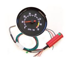 1970 Chevelle Dash Tachometer Conversion, Round Style