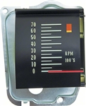 1968 SS Chevelle Factory Style Center Dash Roll Tachometer with 6000 RPM Redline