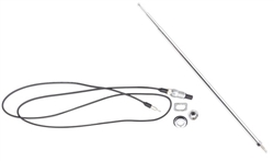 1964 - 1966 Chevelle Telescoping Radio Antenna Assembly, Front Fender