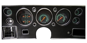 1970 - 1972 SS Chevelle G/Stock Series Gauge Set With LS Sending Units