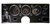 Image of 1970 - 1972 SS Chevelle Velocity Series Black Gauge Package With LS Sending Units