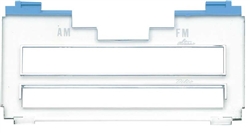 1971 - 1972 Chevelle Radio Dial Lens Face Plate, AM-FM, Stereo