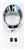 1966 - 1967 Chevelle Dash Air Vent Bezel, Chrome, LH