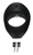 1966 - 1967 Chevelle Dash Air Vent Bezel, Black, RH