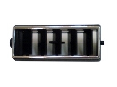 1969 - 1974 Nova Dash Air Vent Outlet Louver Center Insert, Chrome Edge