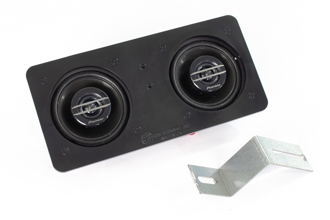 1968 - 1969 Chevelle and 1968 - 1972 Nova PREMIUM Kenwood, Pioneer, or JVC Dual Center Dash Stereo Speakers, W/O Air