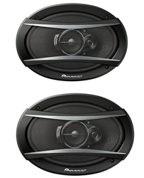 Pioneer Chevelle and Nova Rear Deck Speakers Set, 6 x 9 Inch, Pair