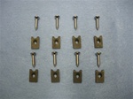 Kick Panel Speaker Grille Hardware Kit, 68-69 Nova and 65-69 Chevelle