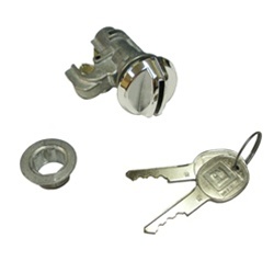 1970 - 1977 Chevelle Glove Box Lock with Round Headed GM Keys