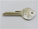 1967 Key Blank, GM Logo with Pearhead, OE Style