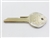 1968 Key Blank, GM Logo with Pearhead, OE Style