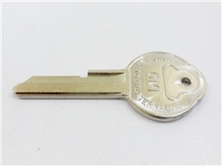 1968 Key Blank, GM Logo with Pearhead, OE Style