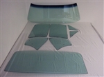 1966 - 1967 Chevelle Glass Kit, Coupe, Tinted, Complete